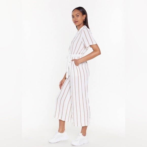 Nasty Gal Pants - Nasty Gal | Striped | Jumpsuit
